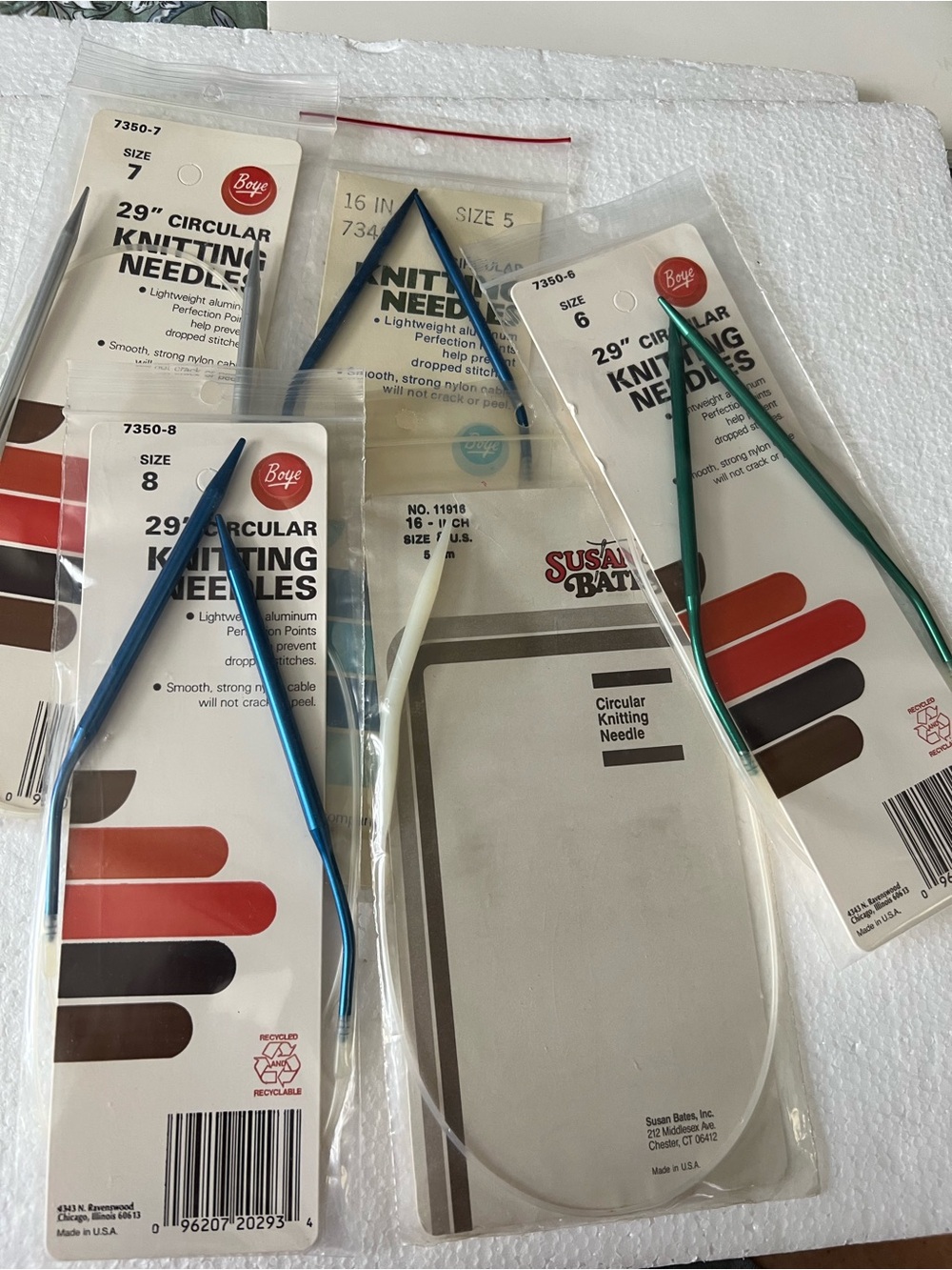Lot Circular Knitting Needles Accessory Various Sizes